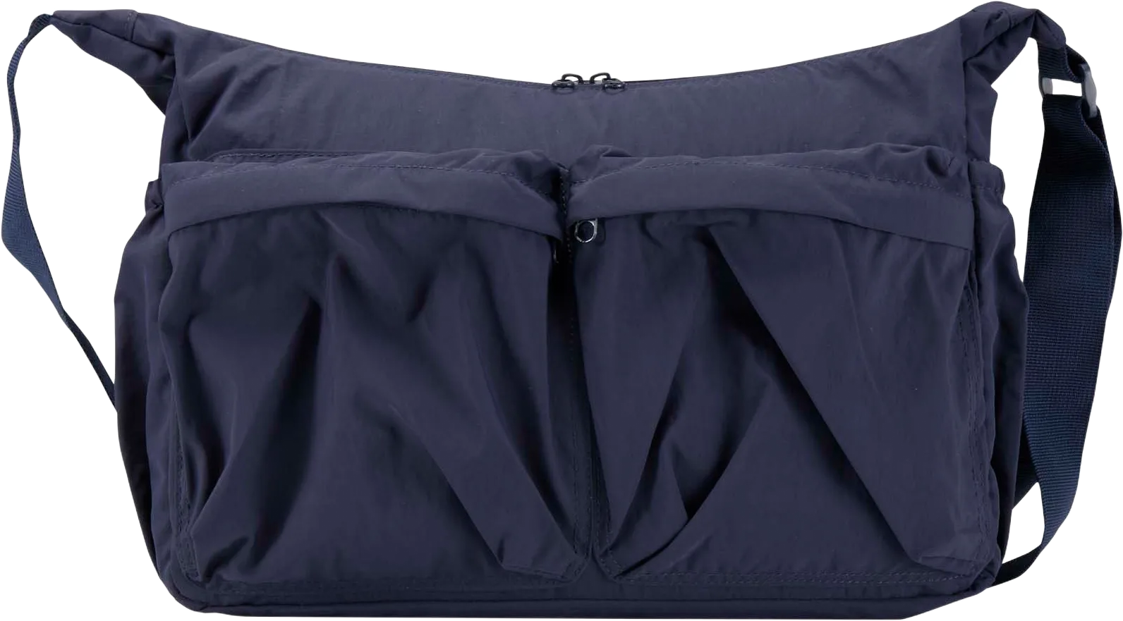 Calli 13" GRS recycled nylon laptop messenger bag